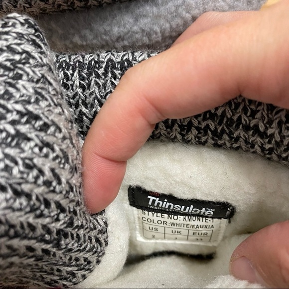 Winter Boots Girls Thinsulate Insulated Sz 2 Snow - Picture 8 of 8